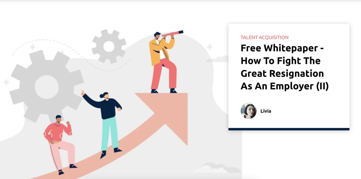 #Talent #attraction and #engagement have changed drastically during the past two and a half years. Here's our take on how to stand out from the crown when trying to improve #talentlifecycle #metrics:  bit.ly/3b4VUVU