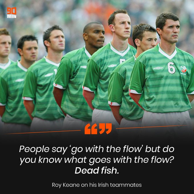 Happy birthday to the absolute wordsmith that is Roy Keane...

Here\s a throwback to some absolute classics. 