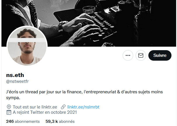 DeBunKerEtoiles's tweet photo. ⚠️Attention à ce compte Twitter @nstweetfr 
Petit thread pour vous expliquer pourquoi vous devriez vous méfier de ce compte, qui gagne très vite en notoriété.
D'après mes recherches, ses threads sont souvent faux ou exagérés, et il semble complotiste, pro-russe et antisémite⬇️ https://t.co/CisWK1isPx