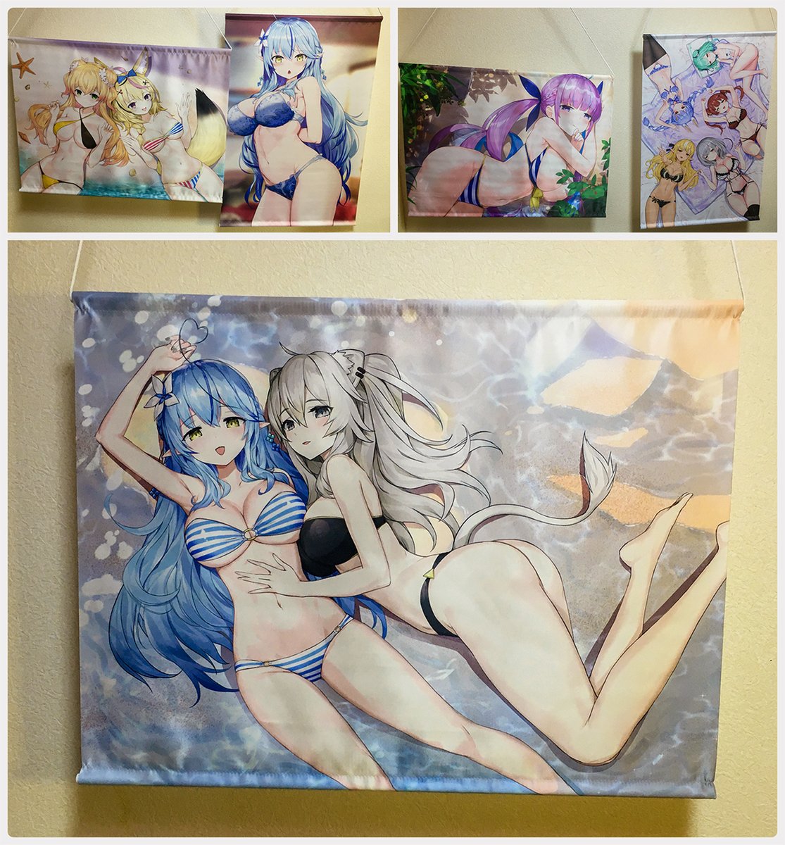 見本誌とタペストリーの現物が届きました
#コミケ100 
#サンプル
#C100 