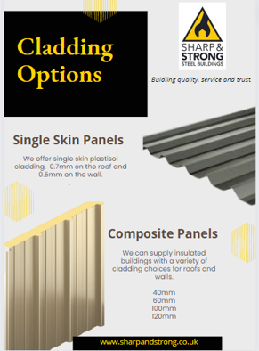 sharpandstrong's tweet image. High-quality, well-designed, properly-installed cladding helps maximise thermal performance, minimises air leakage, and optimises natural daylight. 
#sharpandstrongltd #SteelGarages #steelstructures #industrialbuildings #metalbuildings #steelbuildings