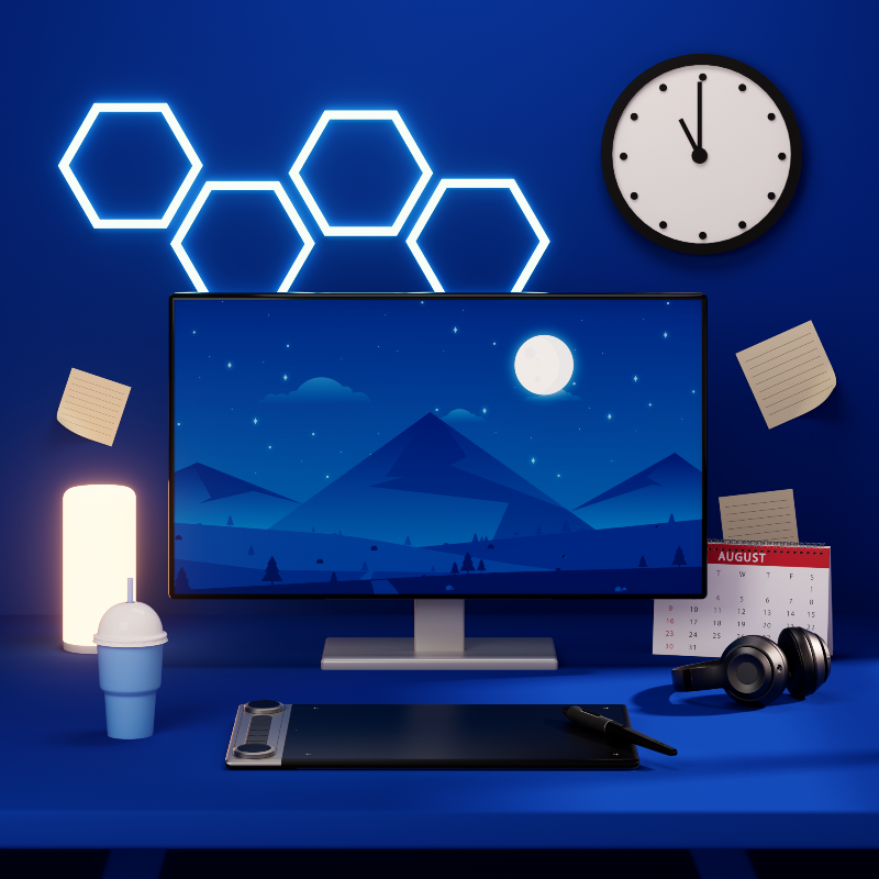HuionTab's tweet photo. #InspiroyDial2
Day and night creation.

🔎🧐 You don’t see any cable on the tablet due to the Bluetooth 5.0 and the 2300 mAh battery supports your all-day creation.

#huion #huiontablet #Teamhuion