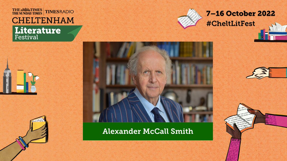 Alexander will be returning to one of his favourite book festivals this October, The Times and The Sunday Times Cheltenham Literature Festival 📚 🍂 Tickets go on-sale on 7 September. See What’s On: cheltenhamfestivals.com/literature/wha… #CheltLitFest