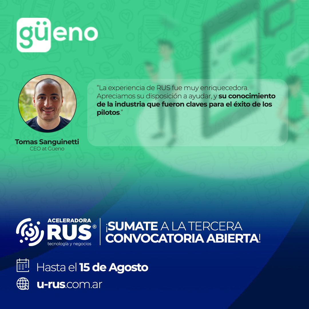 InsurtechComHub's tweet photo. Tomas Ramella Sanguinetti de @somosgueno comparte su experiencia en la pasada edición de la Aceleradora Rus. ¿Quieres participar? ¡Convocatoria abierta hasta el 15 de agosto! https://t.co/oXIGLeEvYl
¡Súmate a este programa impulsado por @ruseguros #ICH y #DigitalInsuranceLatAm! https://t.co/b2z5aGmwnb