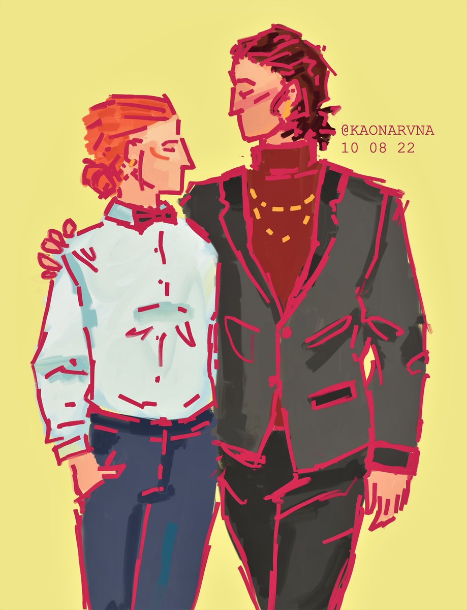 out of uniform - they must be up to something