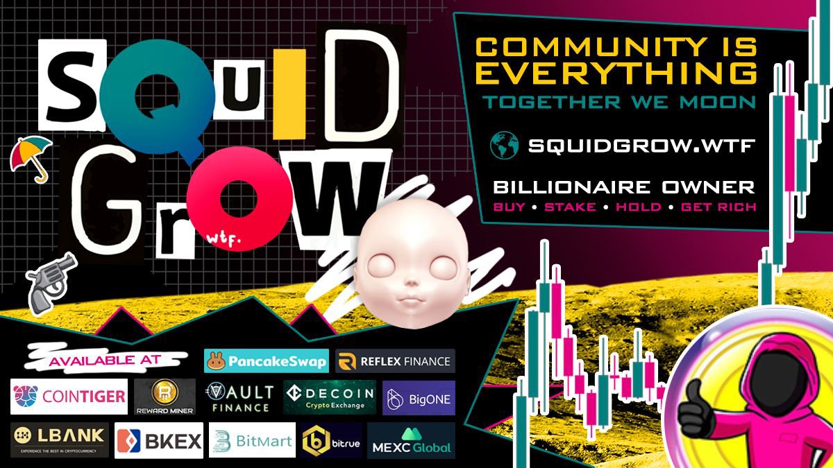 IGDEFI1's tweet photo. @LoganPaul Logan is a smart man, don't think he and @KSI  dont know about #SquidGrow 👀
It's for you to research yourself and set yourself up for the future https://t.co/EnoqrSCjGl