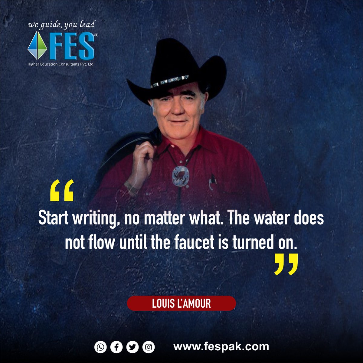 FESConsultants's tweet photo. Thought of the day! ✨
We Guide You Lead
https://t.co/CSlKhqVNS6
#fes #festravel #FES2022 #fesalumni #studywithfes #studyabroad #quoteoftheday #bestquotes #lifequotes #quotes #new #motivationalquotes #educationquotes https://t.co/jdO03pMgf4