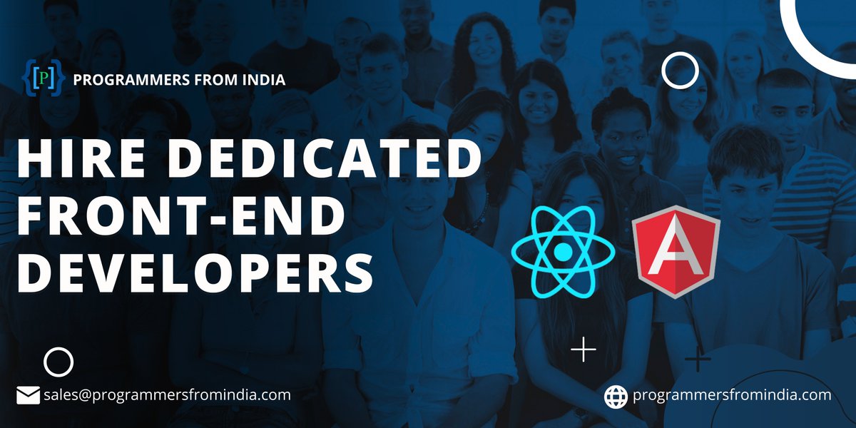 programmersfro1's tweet image. Programmers from India
#hire  Dedicated front-end (angular and reactjs) developers.

#developers #developersjob #developerslife #developerexperience #frontenddeveloper #reactjs #india #angulardeveloper #reactjsdevelopers #reactnative #angular #programmerslife