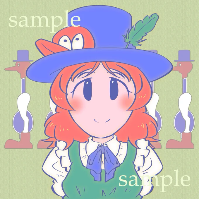 いつもの絵柄じゃない制作物(*'ω`*)#絵仕事#有償依頼#実績公開 