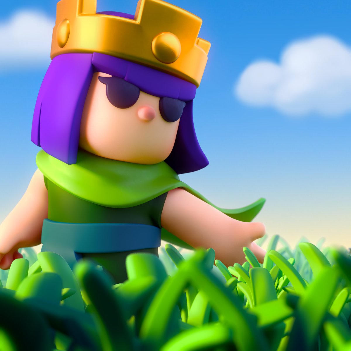 ClashMiniBrasil's tweet photo. É quarta-feira, meus Minis. Não se esqueça de sair e tocar um pouco de grama. https://t.co/jfonHZn48V