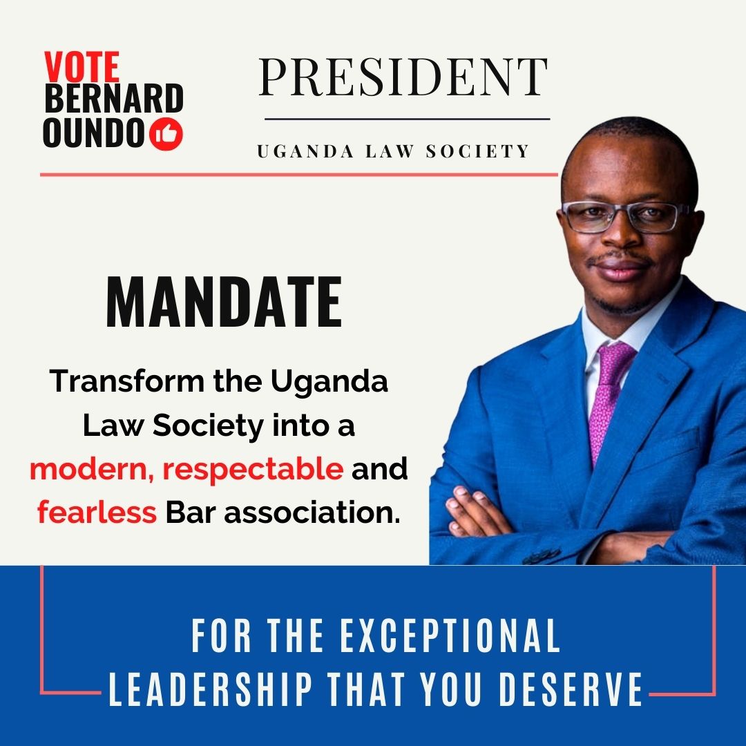 Yesterday i was nominated to stand for the position of President of the Uganda Law Society (ULS). This gives me an opportunity to serve you again in a different and closer capacity. I pledge to serve diligently and make a difference to our ULS.