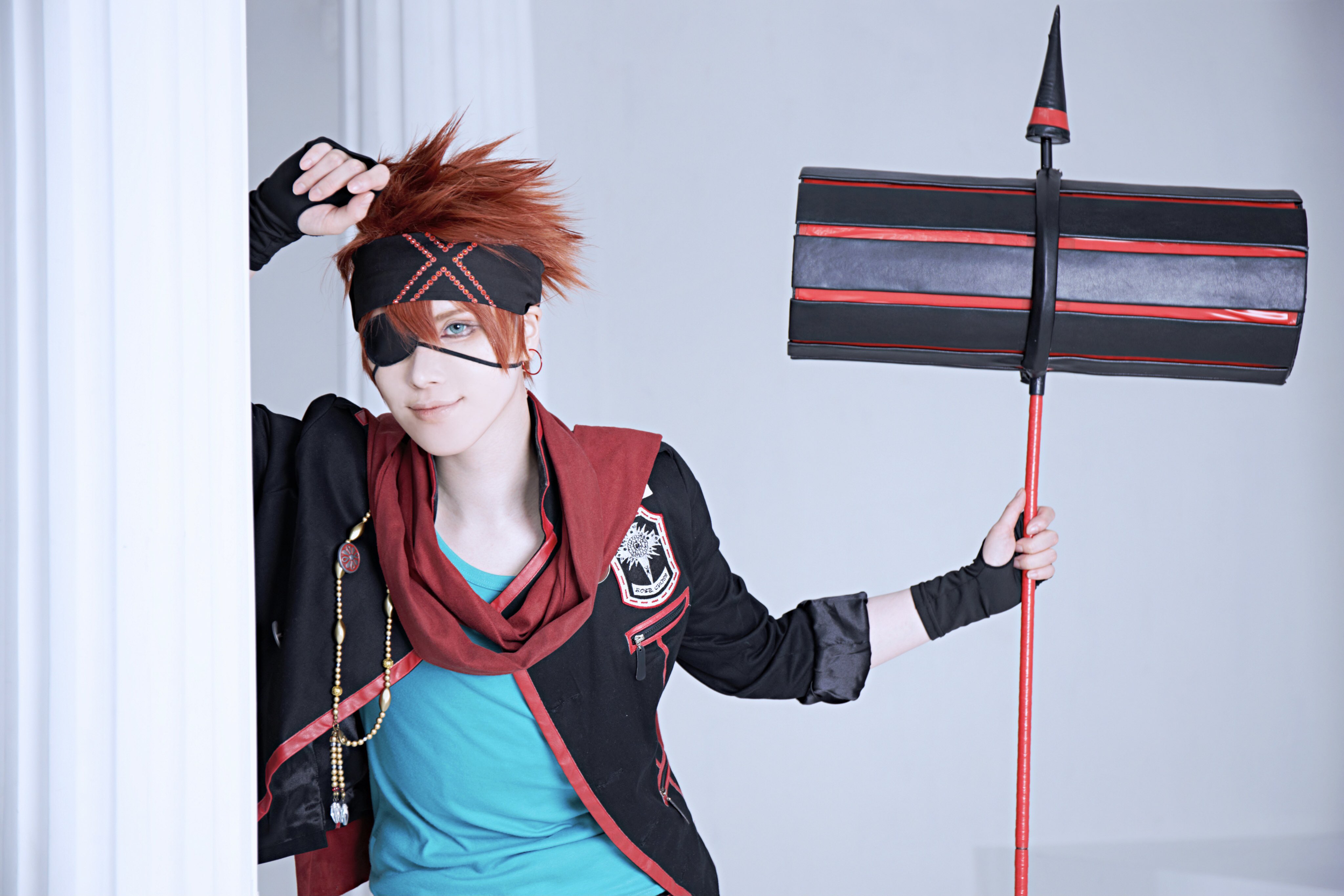 D.Gray-man ディーグレイマン ラビ（Lavi）風 第三期新団服 コスプレ衣装 abccos製 「受注生産」