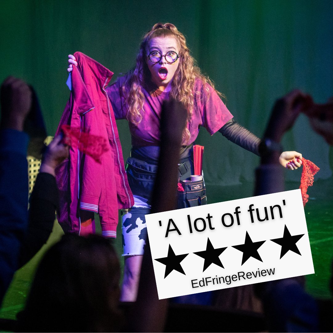 **THIS JUST IN** Fashion Spies has received 4 STARS from EdFringeReview! 👀🕵️🧳❤️

⭐️⭐️⭐️⭐️

<a href="/AssemblyFest/">Assembly Festival</a> George Square