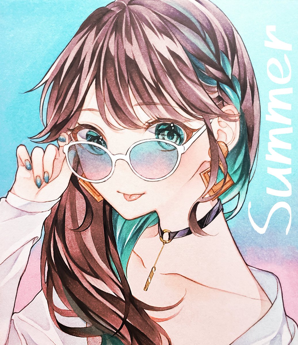 「Summer Girl 」|文月のイラスト