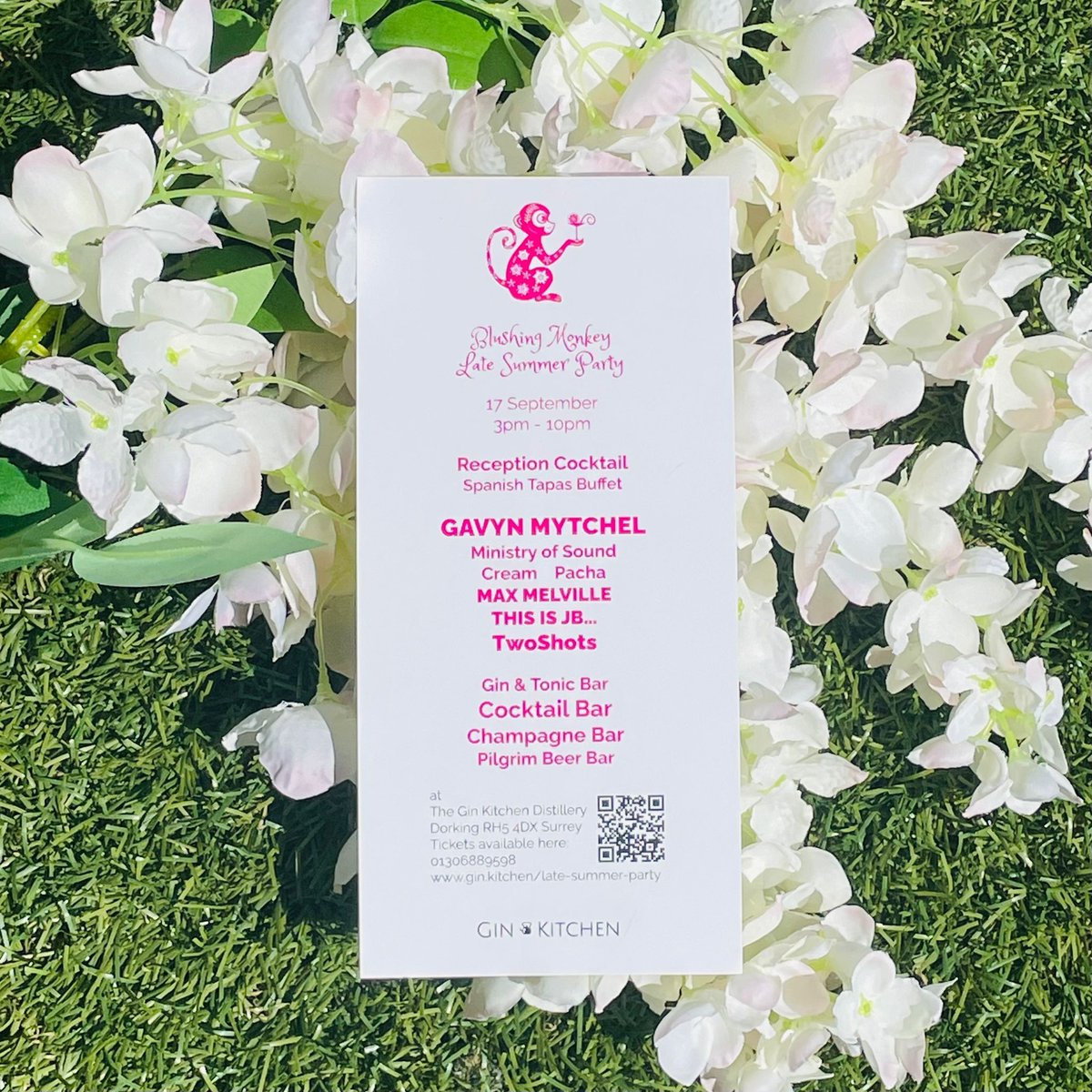 theginkitchen's tweet photo. Come to the Blushing Monkey Late Summer Party!
 
On 17th September from 3-10pm for a day of fabulous gin, food &amp; music.
 
Music by:

• Gavyn Mytchel - Ministry of Sound/Pacha/Cream
• Max Melville
• This is JB
• TwoShots
 
Full details &amp; tickets: ​https://t.co/EvhmegHU2i https://t.co/Uw1IHhTV9V