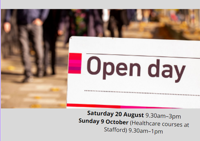 Staffs Uni Health, Science and Wellbeing tweet media