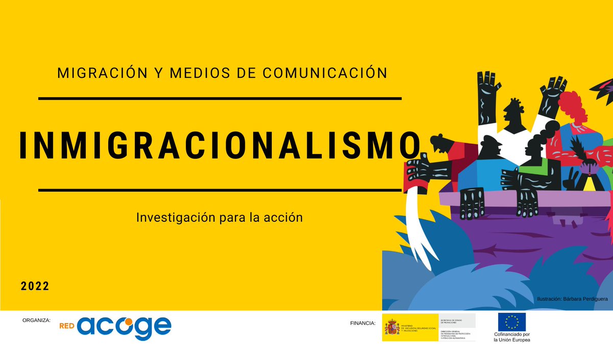 Inmigracionalis's tweet photo. 📣Participa en nuestro cuestionario para conocer la percepción de la ciudadanía sobre el tratamiento mediático de las migraciones

➡️CUESTIONARIO: https://t.co/F8jqCuuK20 (*si eres periodista contacta por DM @Inmigracionalis)

📰¡Por un #PeriodismoMásHumano! 

#Inmigracionalismo https://t.co/kERCyUYB0G
