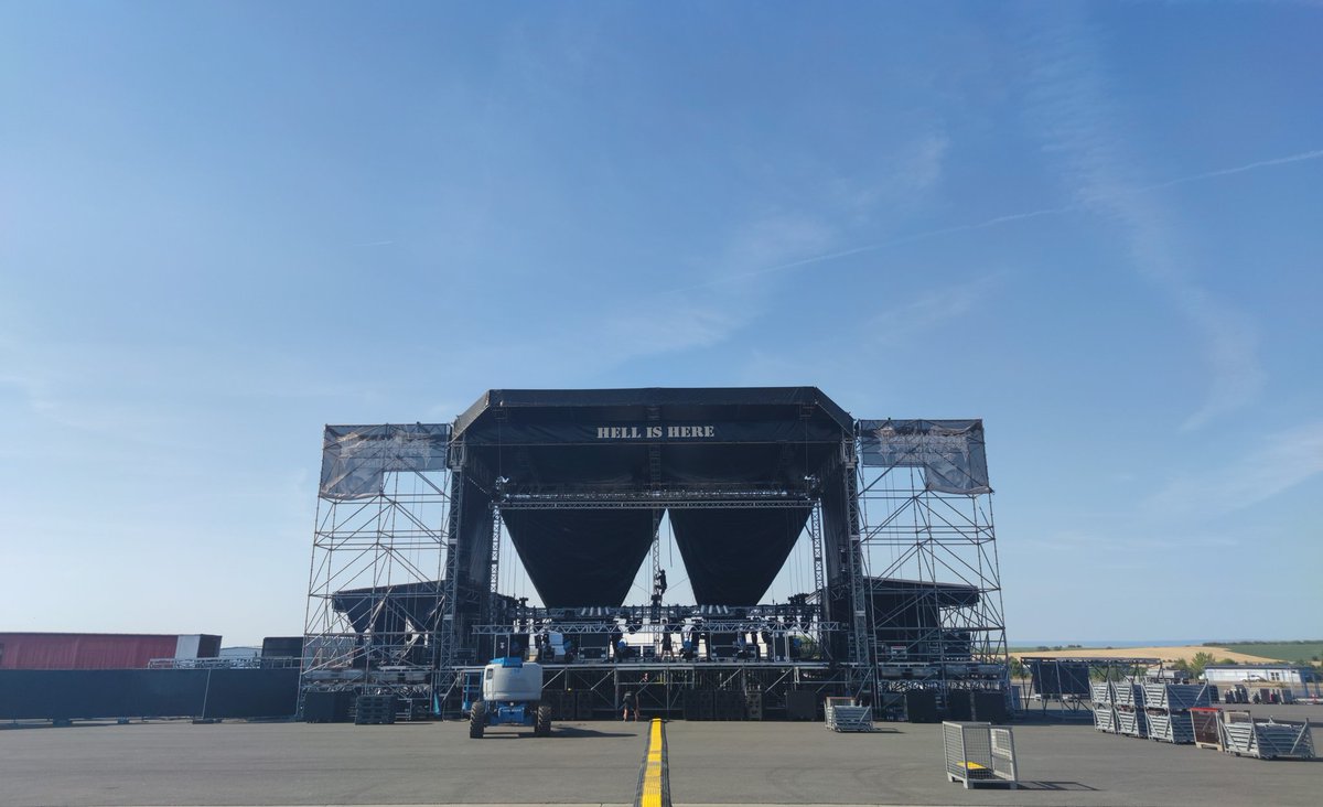 Last preparations!
No ticket? No problem!
Available right here! 
#psoa #psoa2022 #partysan #metal #festival #cubalibre