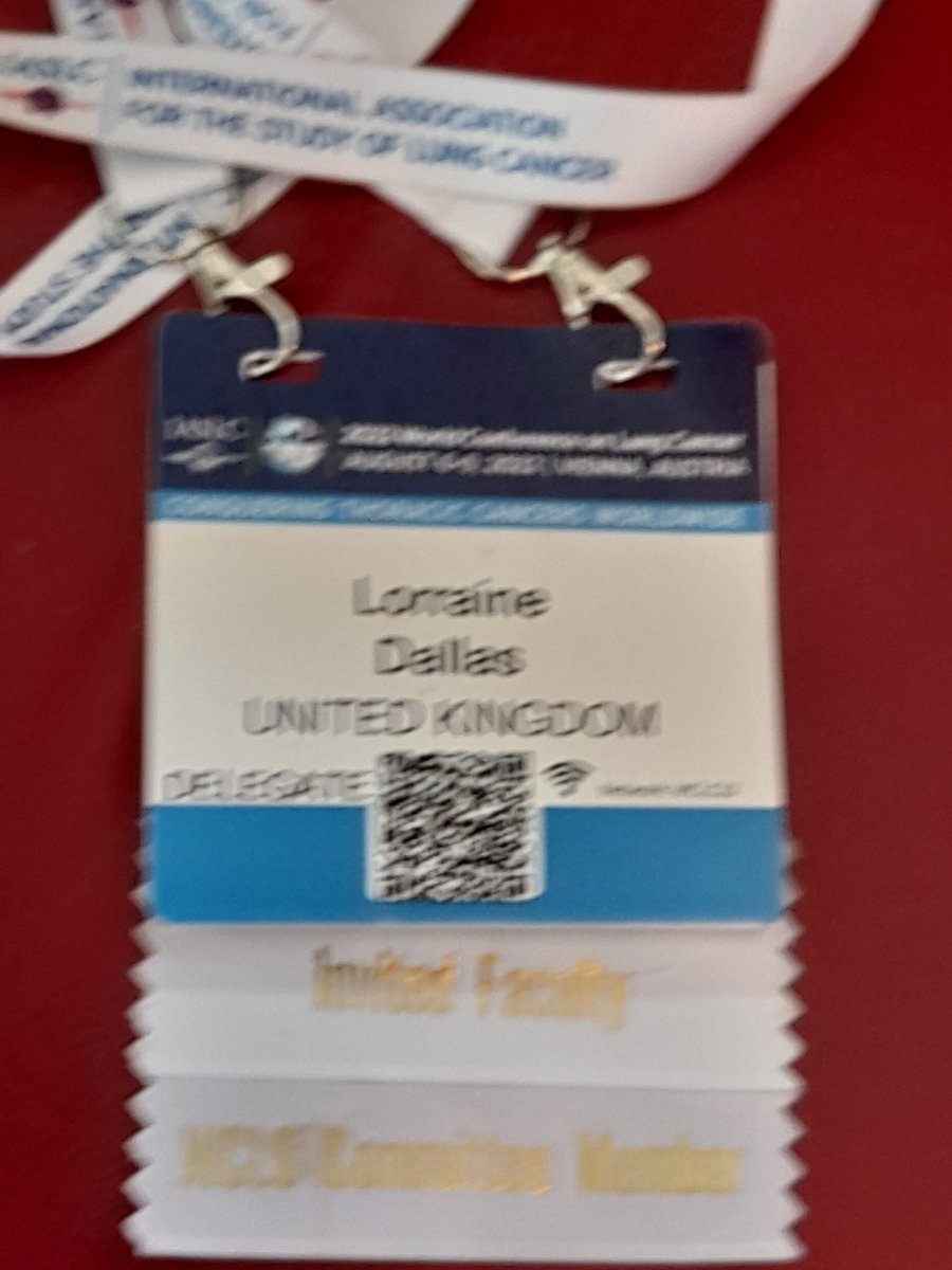 LorraineDallas's tweet photo. Back at my desk after my 1st ever #IASCL #Worldlung Impressive presentations, inspiring advocates and a lung cancer community with purpose and energy. Inspired to be part of it, novice discussant success. @Roy_Castle_Lung @globalungcancer #needtoscreen https://t.co/pTdM8trJ2q