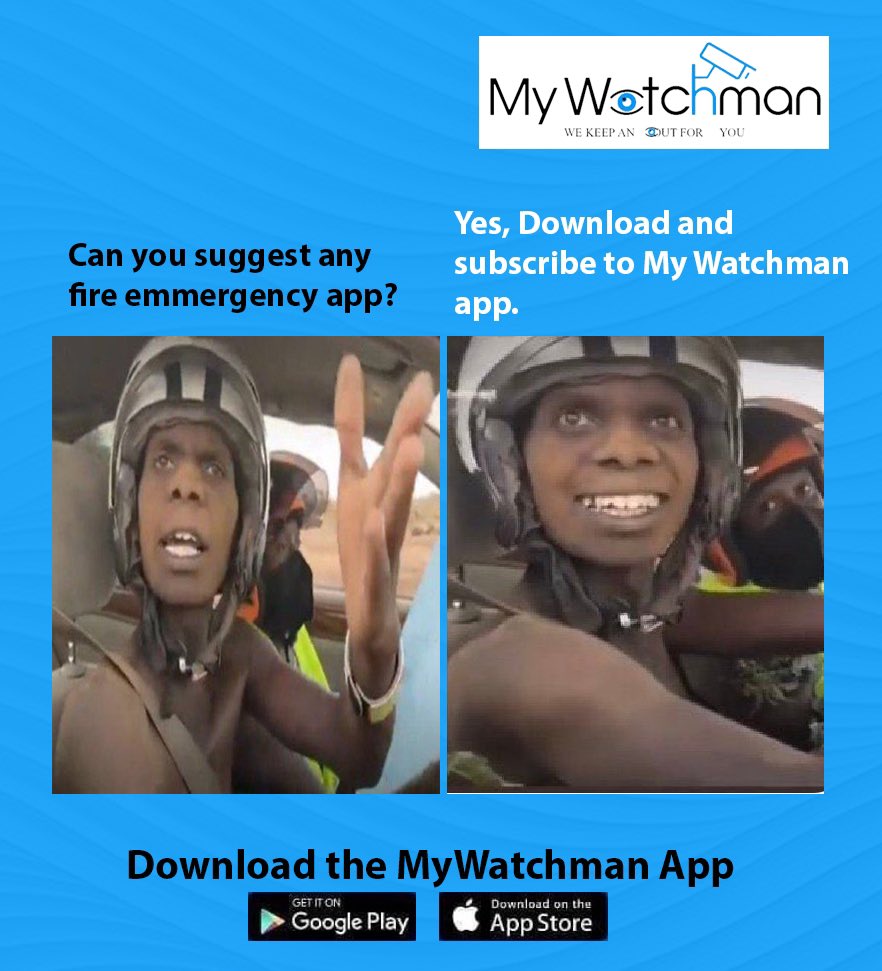 my_watchman's tweet photo. Download My Watchman app from Google play store or Apple store, subscribe and sign up and let us keep an 👁 out for you and yours.
#mywatchman #innovation #techforgood #change #tech4good #thoughtleadership https://t.co/IUkmHyiX0l