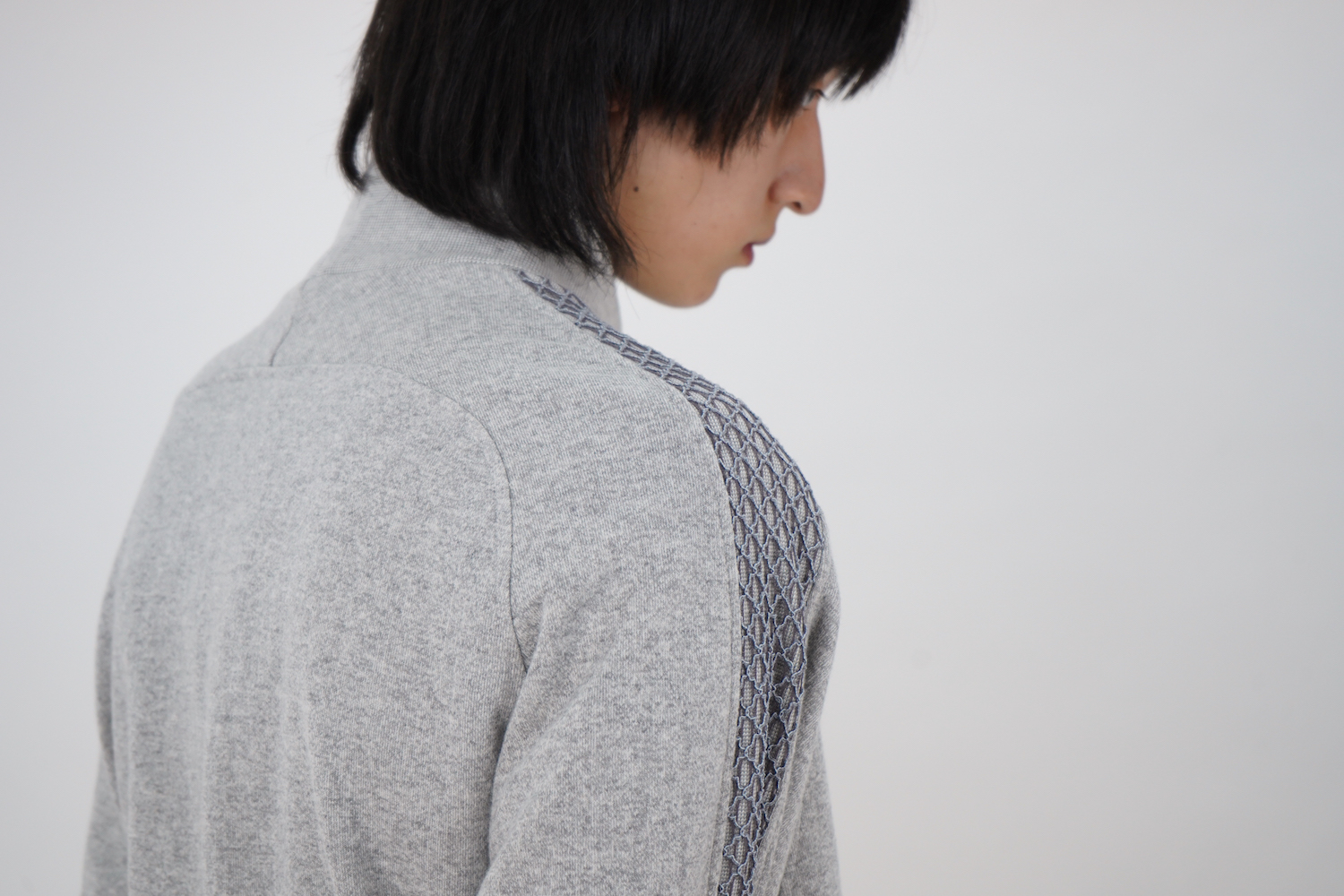 大きな取引 HATRA(ハトラ) Nace Line Sweat Shirt - GREY ニット