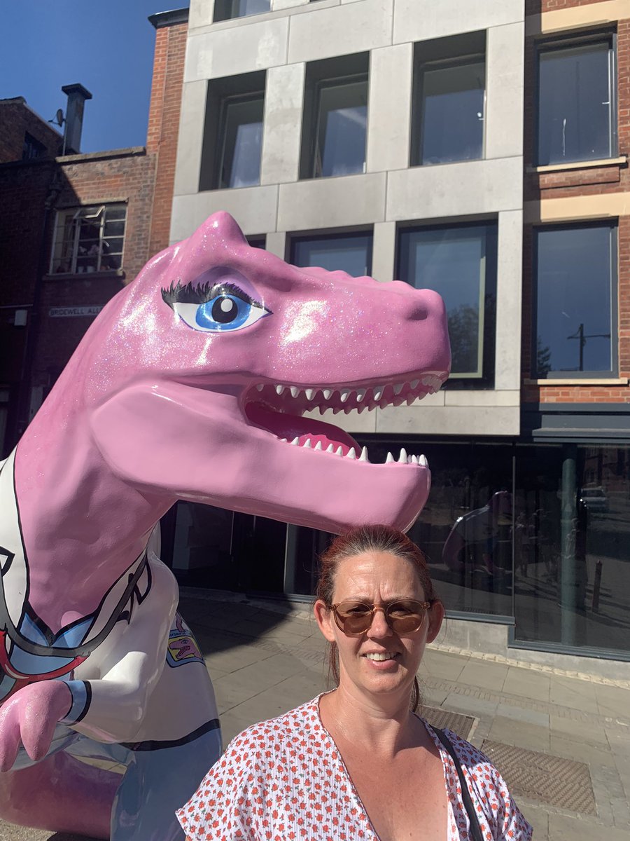 smcgann29's tweet photo. Dinosaur hunting today in Norwich with the family  @GoGoDiscover22 #CPLHEROES #dinosaurs #dinos https://t.co/6791lvY7uL