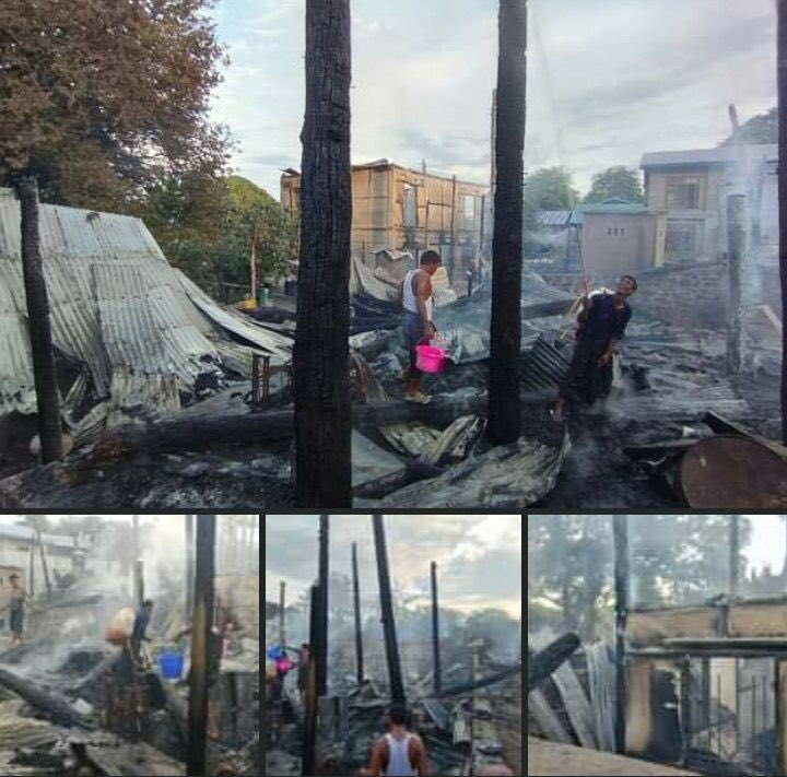 Military armed forces raided Yaylamaw village, Wetlet tsp, Sagaing division and set fire to 6 residential properties on 8th August.

#2022Aug10Coup #LegalizationOfNUG #WhatsHappeningInMyanmar