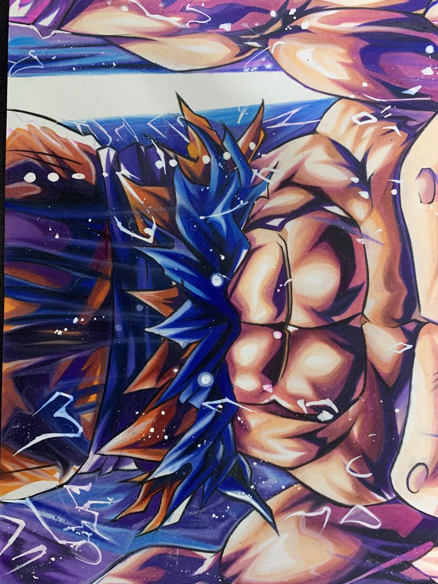 suraimu0730's tweet photo. #模写 #ドラゴンボールレジェンズ #悟空 #身勝手の極意・極
ドラゴンボールレジェンズの身勝手の極意・極を模写しました〜！とても頑張った😃 https://t.co/Bu6ZxAyIQG