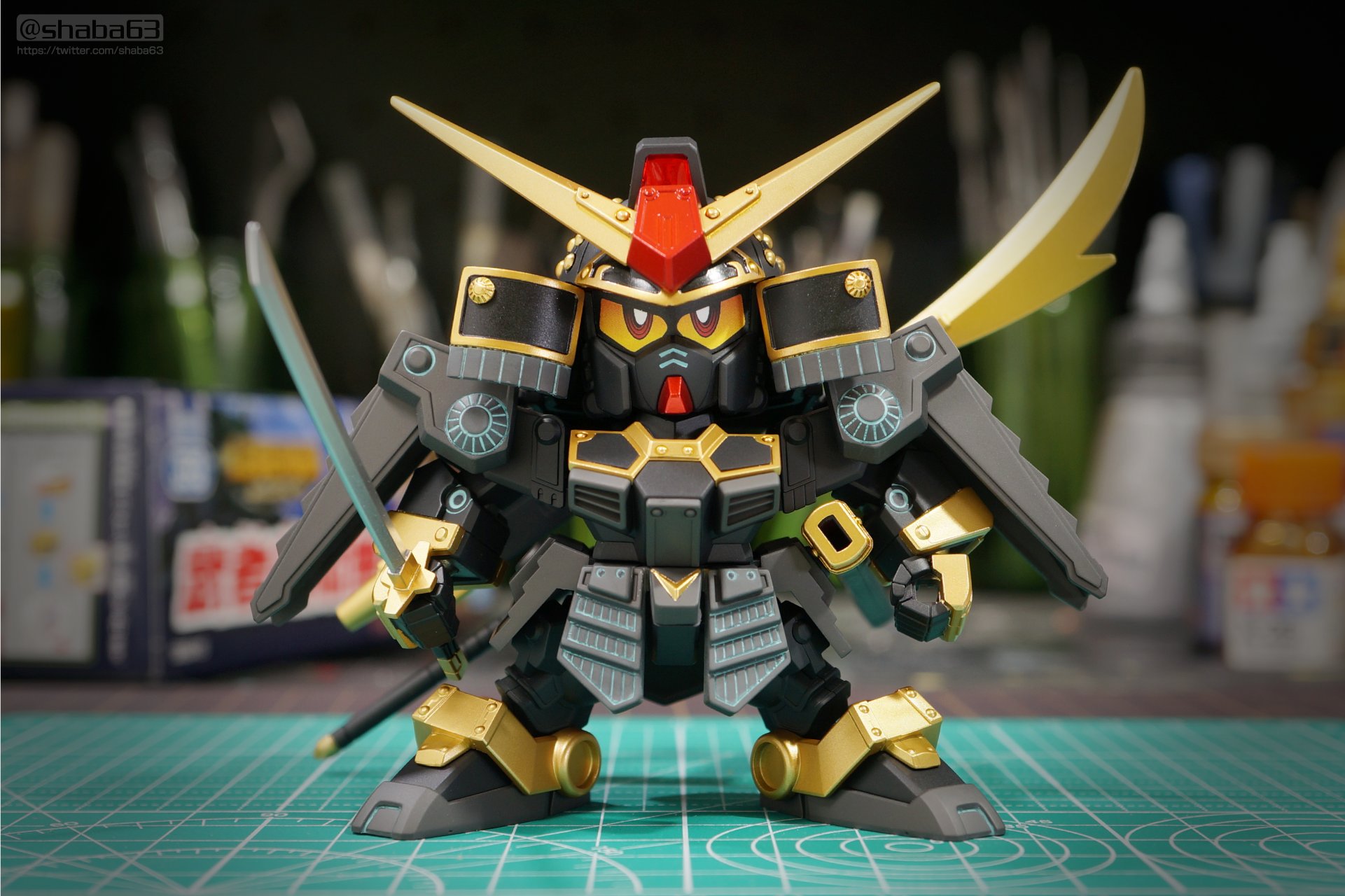 【塗装済】三代目 頑駄無大将軍 SD戦国伝　ガンダム プラモデル SDX 三代目頑駄無大将軍 | SDガンダムシリーズ フィギュア