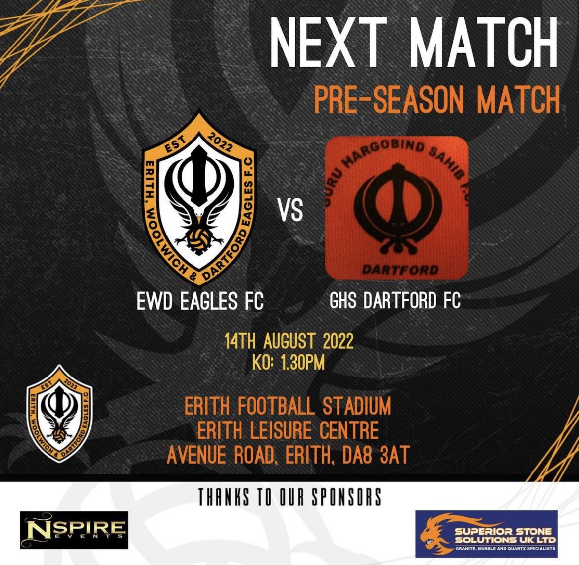 ewd_eagles_fc's tweet photo. Pre-Season friendly announced! 
Come along and support our team against  GHS Dartford FC!

More information below: https://t.co/nnZgU1v2e8