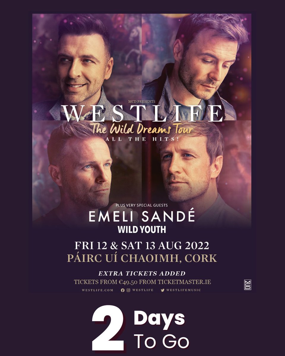 PaircUiCha0imh's tweet photo. Just two days to go to Westlife. 

Tag your friends that are going to let them know....... https://t.co/VfRvO4e9vi