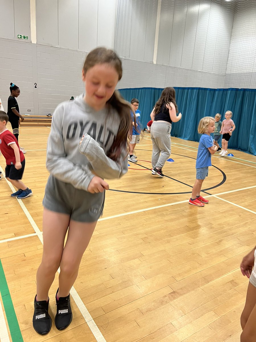 HAFTameside_'s tweet photo. Challenge three … speed bounce 🙌🏽 @active_tameside #TeamOxfordPark #Fuel4Fun #HAF22 #CommonwealthGames #NextGeneration https://t.co/4dxH3ECcMy