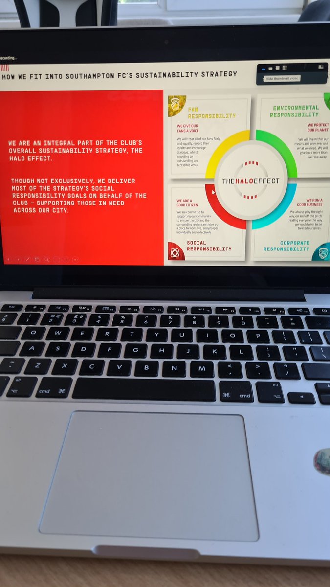 aaronfcb's tweet photo. The @fcbusiness Football in the Community Online Conference is now underway hosted by @geoffwnjwilson. Speakers so far @SFC_Foundation &amp; @UEFA_Foundation with @LFCFoundation &amp; @BurtonAlbionCT to come. https://t.co/XZwk4JRZst