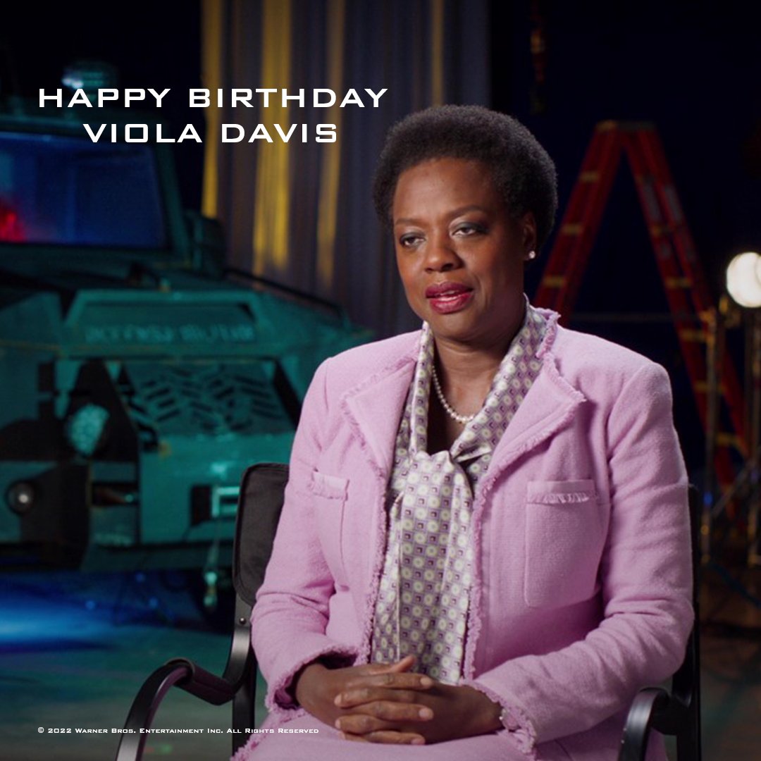 Happy Birthday to our Amanda Waller, Viola Davis! 