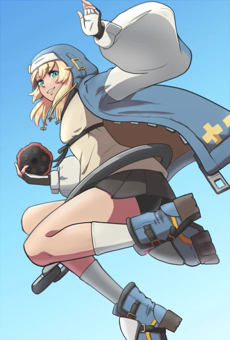 めちゃかわいかったのでブリジットたん描いたやつ 