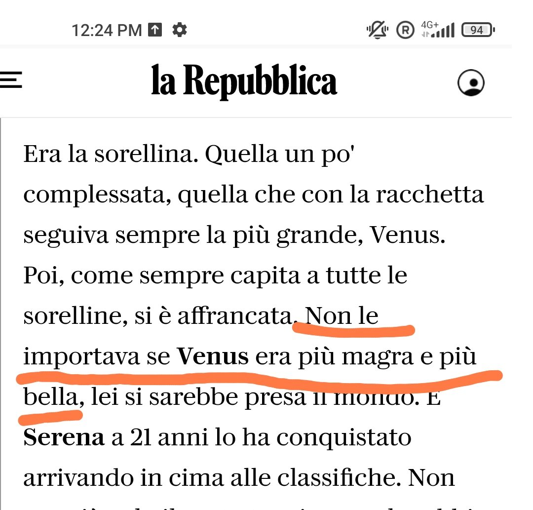 Desiree Ketabchi (@dketabchi) on Twitter photo Veramente <a href="/repubblica/">Repubblica</a>? L'importante nella vita è essere magri e belli? E tutte le sorelle sono invidiose delle sorelle più magre e più belle? Non mi sarei aspettata di leggere ancora queste cose nel 2022.... Veramente <a href="/repubblica/">Repubblica</a>? L'importante nella vita è essere magri e belli? E tutte le sorelle sono invidiose delle sorelle più magre e più belle? Non mi sarei aspettata di leggere ancora queste cose nel 2022....