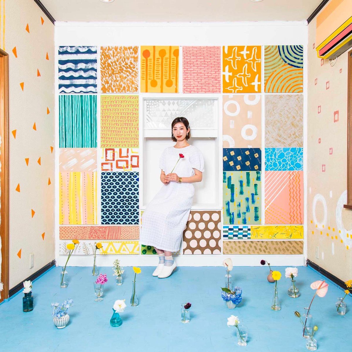 花と女性
#似顔絵 #イラスト #似顔絵のWORLD1