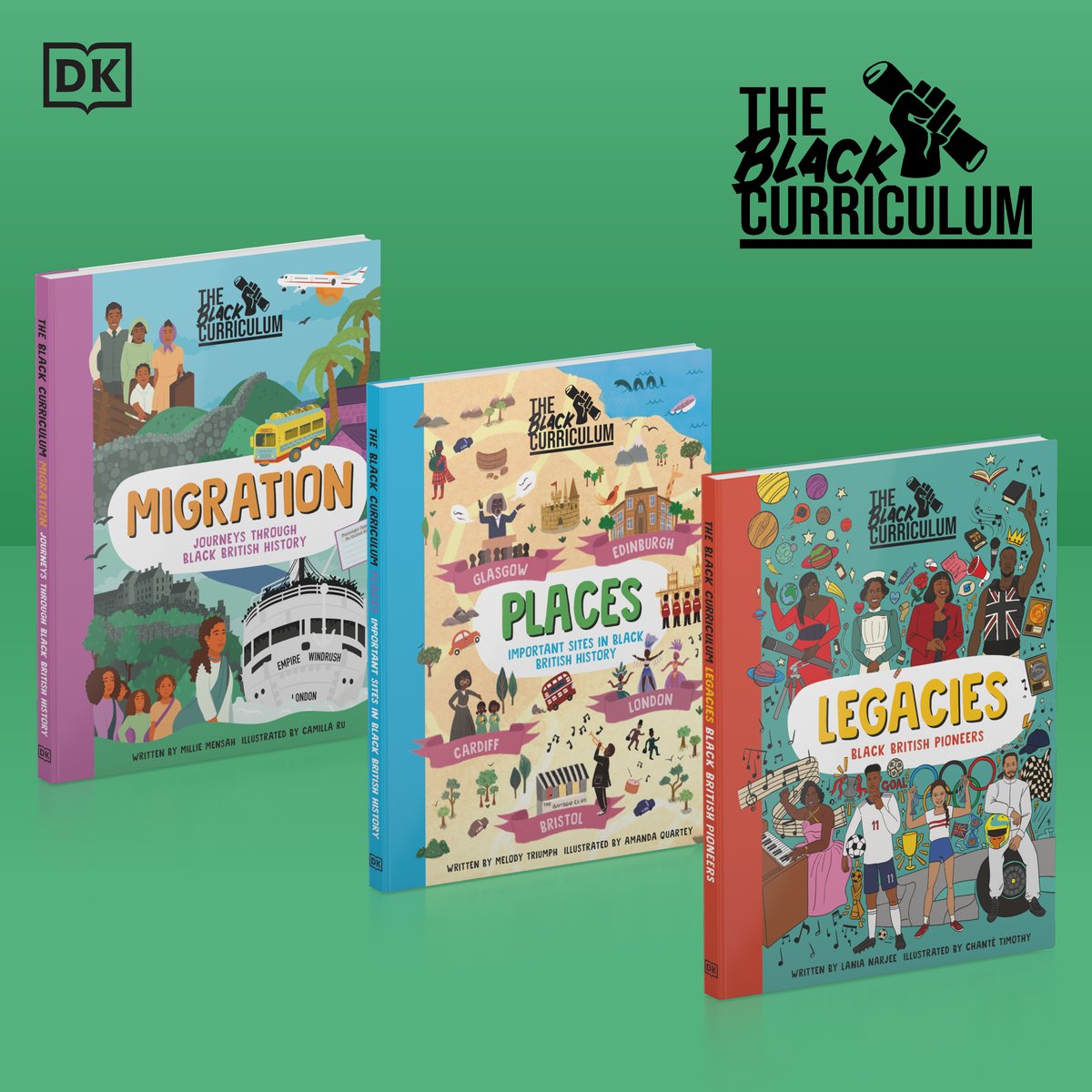 To celebrate the launch of this fantastic new series from The Black Curriculum, we've got a set of all 3 books to give away to one lucky school!

Simply RT this post &amp; follow <a href="/Petersbooks/">Peters</a>, <a href="/CurriculumBlack/">The Black Curriculum</a> &amp; <a href="/dkbooks/">DK Books UK</a> by 12pm Friday 12.08.22 to enter. #blackcurriculum #edutwitter