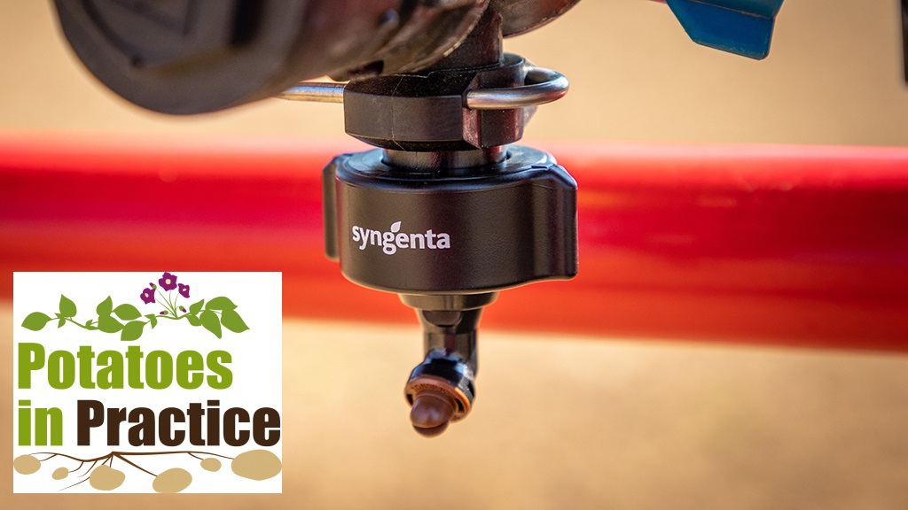 SyngentaUK's tweet photo. We'll be at #Potatoesinpractice2022 (PiP), the UK’s largest field event for #potatoes. 

Pop by on Thurs 11 Aug to find out about our latest innovations in potato crop protection, including our 3D ninety nozzle!  #3Dninety 

Read more: https://t.co/TBMOF0taXg https://t.co/QCw7rKhWdK