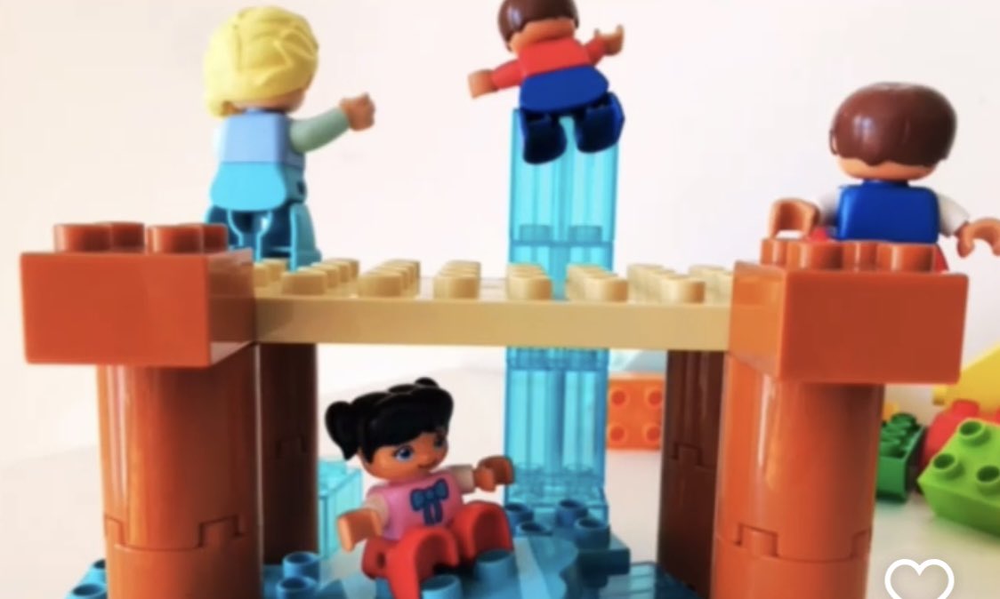 AndreaRowe_au's tweet photo. A lovely teacher Ruth created the cover of my book Jetty Jumping out of Duplo with her toddler. I am complete! #jettyjumping #ozkidlit https://t.co/ZgW2ZCOTFR