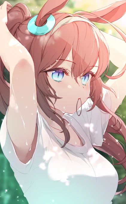夏休みの自主練ブルボン#ウマ娘 #ミホノブルボン 