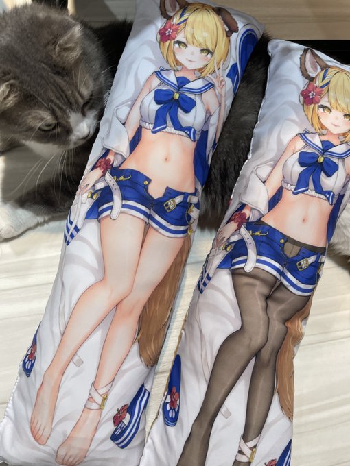 サンプル用にミニ抱き枕作ってもらいました! 