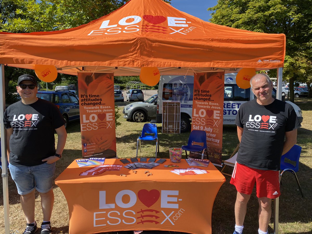 Great to spend time in #Haverhill #Suffolk today at their community event and share the Vision of #LoveEssex #rediscoveringJesus #redefiningEssex @TransformEssex @BBCEssex @revelationtv
