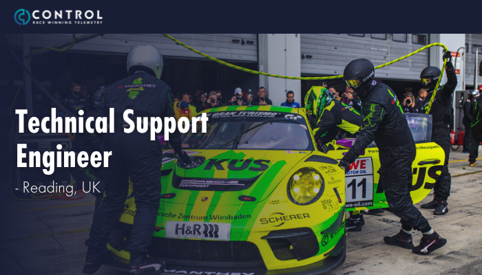 control_telem's tweet photo. Drive your #motorsport passion into a successful career and join our expanding UK team, as a Technical Support Engineer.
If you think you'd enjoy working in a dynamic, fast-paced team, then look no further! https://t.co/hWnT8nB0WH
#powertothepitwall #careers #motorsportjobs https://t.co/n6L951C4dR