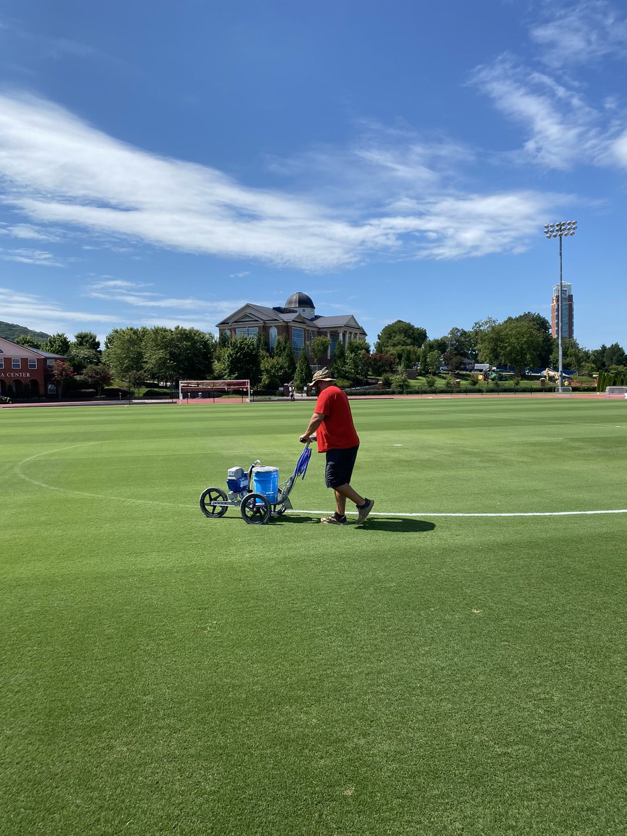 It’s paint day at Osborne! #SportsTurf #VaTurf <a href="/hinkley_brian/">Brian Hinkley, CSFM</a>