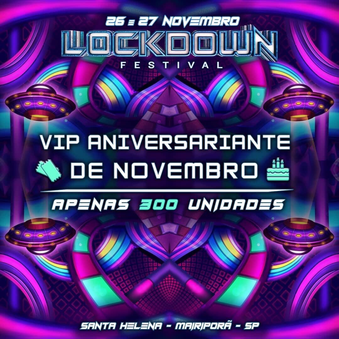 ANIVERSARIANTE DO MÊS DE NOVEMBRO 🎁 

Como tradição em nossos eventos, convidamos todos os aniversariantes do mês de novembro para comemorar essa data especial conosco 💜
Portanto, disponibilizamos 300 VIP's somente para os aniversariantes deste mês.