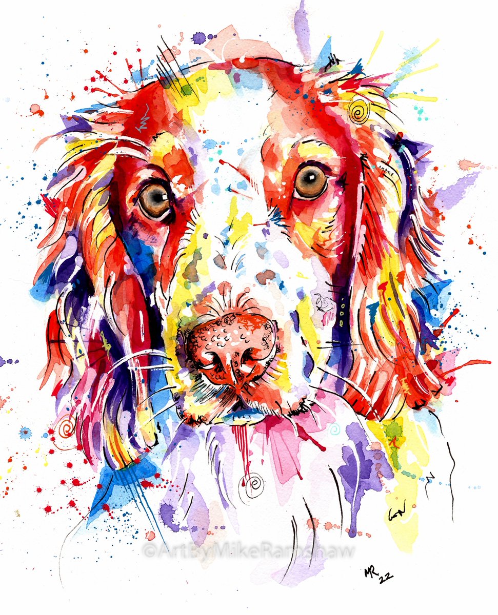 Would you like your pet captured in my realistic or colourful style? 
#petartist #petwatercolor #petwatercolour #dogartist #dogportraits #dogportraitartist #dogportraitsofinstagram #dogportraiture #dogcommission #dogportrait #doglife