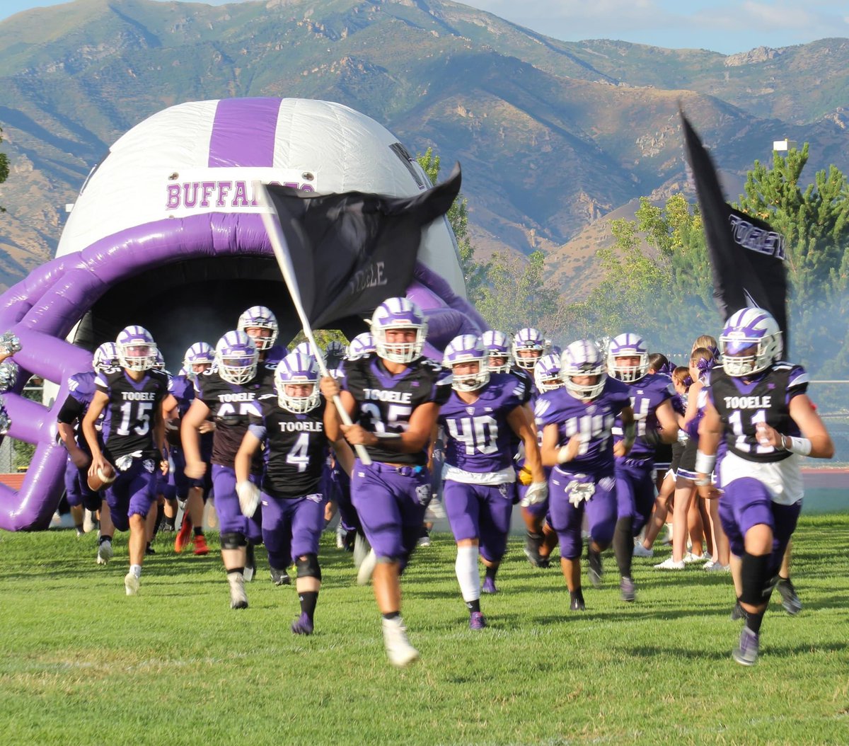 Ready to take the field Friday night! Let’s go Buffs!