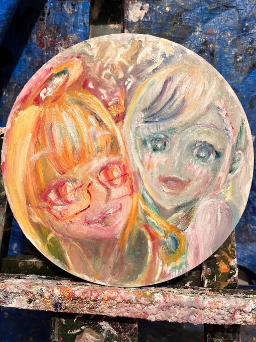 #みかじ絵 #Reinessance #holotallgood Buddy#桐生コ個展続 #dearc 