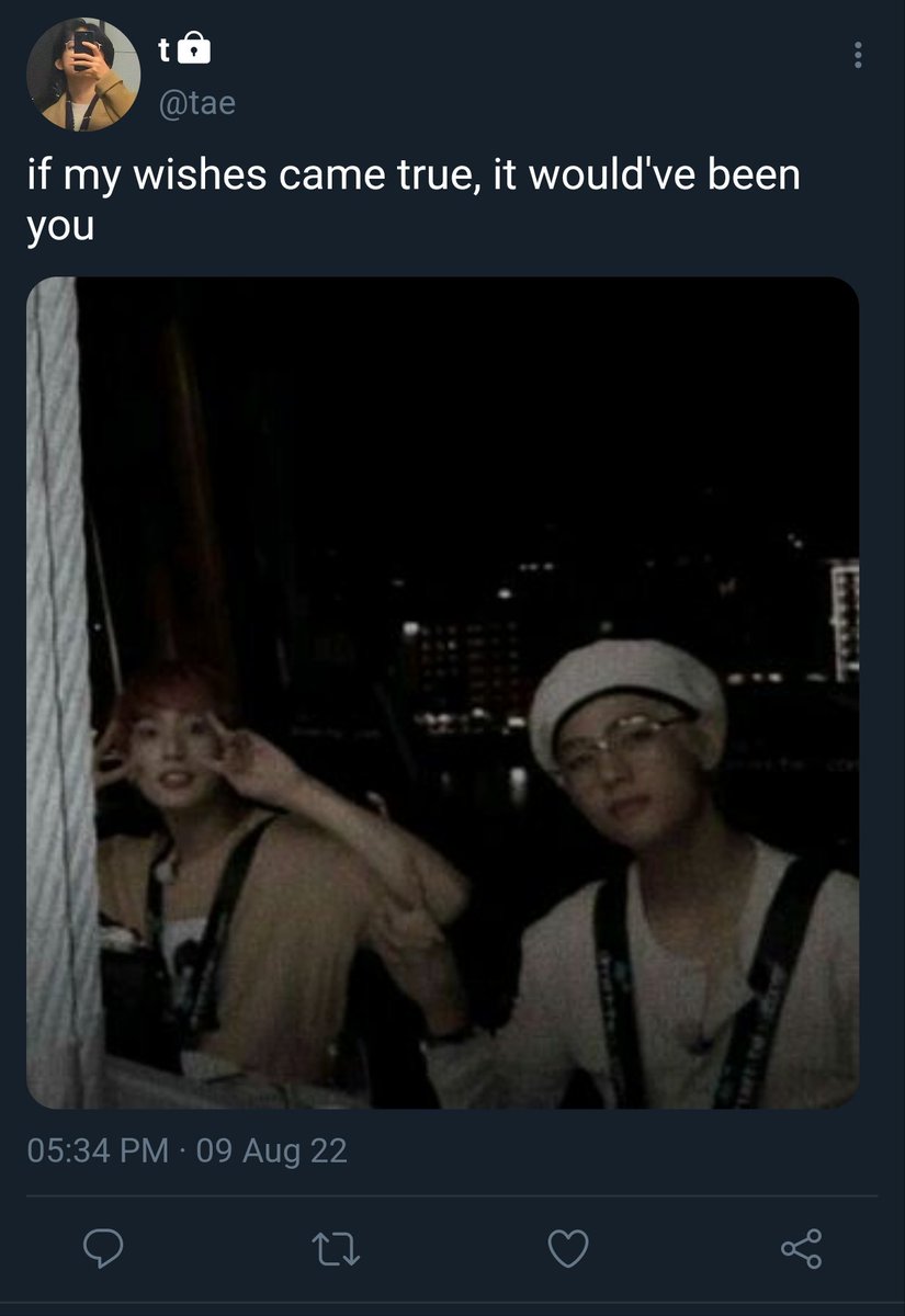 yoongguk's tweet photo. #taekookau taehyung and jungkook realized that loving each other wasn't enough and august slipped away into a moment in time

or,

‘’if one thing had been different, would everything be different today?’’ https://t.co/8B9mj8TtuA